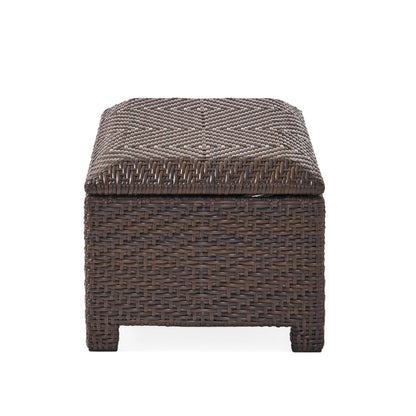 SANTIAGO PE WICKER STORAGE BENCH